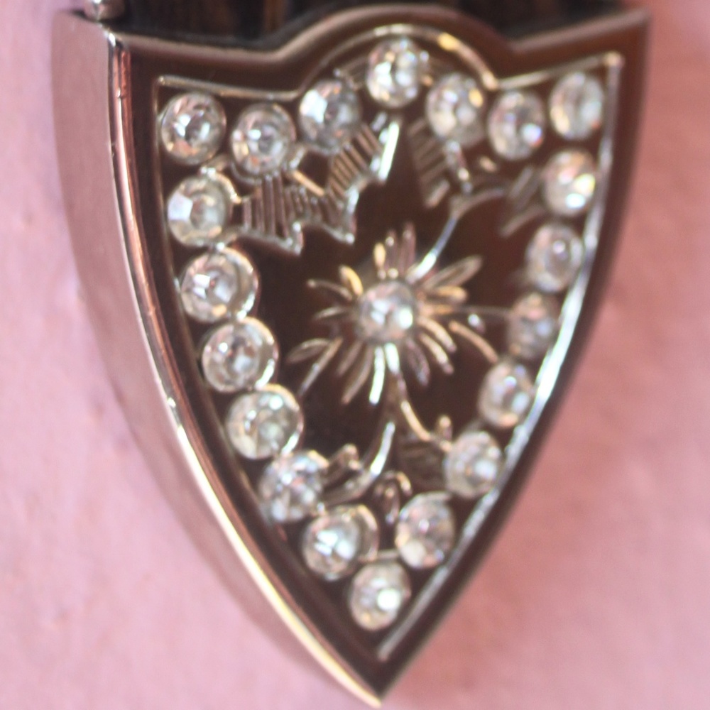 Rhinestone Embellished Women's Western Style Belt